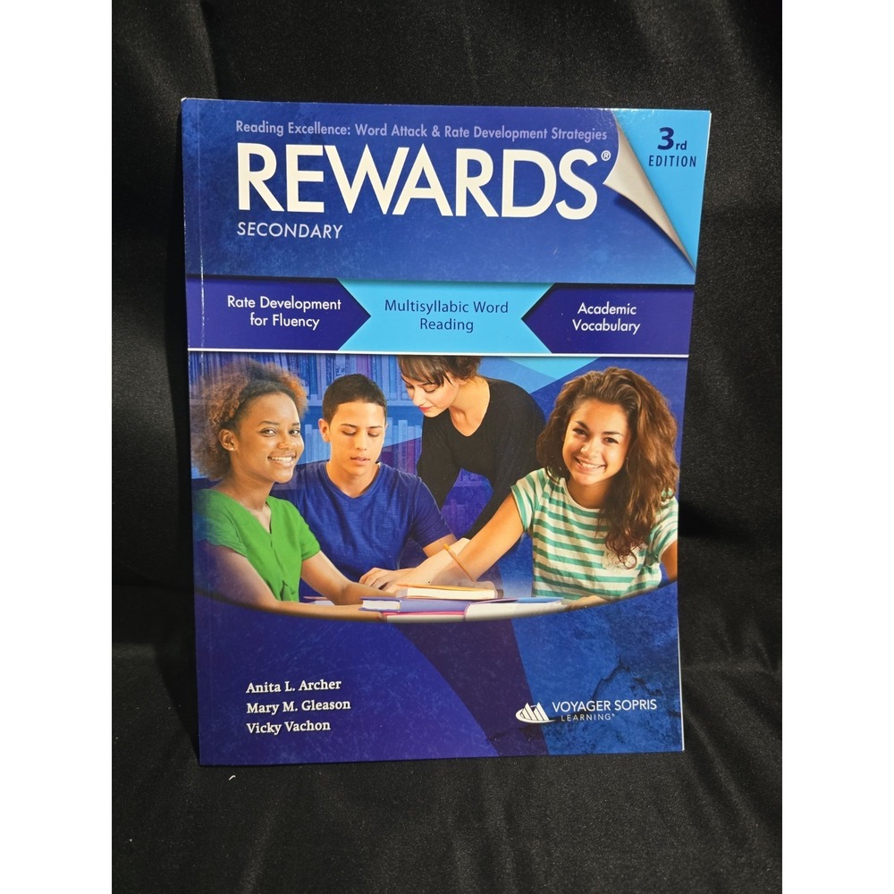 Rewards: Multisyllabic Word Reading, Student Book, Secondary Level, New